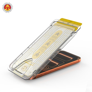 (สินค้าใหม่) ชุดอุปกรณ์ป้องกันหน้าจอ Magic Box ฟิล์มกระจกนิรภัยสำหรับ <span class=keywords><strong>iPhone</strong></span> Series - อุปกรณ์ติดตั้ง - ความคมชัดระดับ HD - Product Image 6