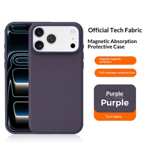 เคสโทรศัพท์ผ้าเทคโนโลยีพร้อมปุ่มป้องกันกล้อง AI สำหรับ iPhone17ProMax ป้องกันรอยขีดข่วน กันกระแทก - Product Image 4