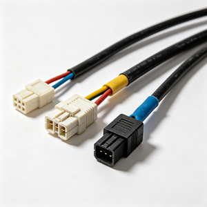 Adaptateur Connecteur à Noyau en Cuivre PVC, Faisceau de Câblage Multicolore en Caoutchouc/PBT/Nylon/PTFE pour Ordinateur, Tension Nominale 24V/110V/220V - Product Image 1