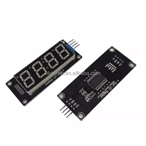 โมดูลนาฬิกาดิจิตอลแบบหลอดเซเว่นเซกเมนต์ขนาด 0.56 นิ้ว รุ่น TM1637 พร้อมจอแสดงผลนาฬิกาอิเล็กทรอนิกส์แบบตั้งเวลา - Product Image 2