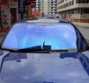 סרט חלון זכוכית vlt 82% שיר 42% כחול סרט צילום סרט צילום באיכות גבוהה זיקית - Product Image 2