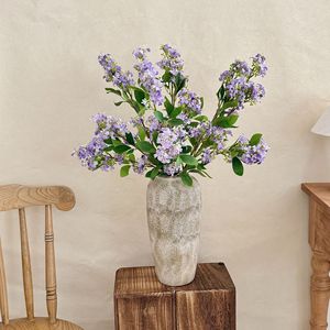 Fleurs artificielles Yasunobu en soie, lilas blanc et rose, pour décoration de mariage et de la maison - Product Image 3