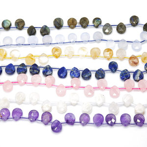 Larme à facettes <span class=keywords><strong>de</strong></span> haute qualité 8x10mm perles en vrac perles <span class=keywords><strong>de</strong></span> <span class=keywords><strong>pierre</strong></span> naturelle pour la fabrication <span class=keywords><strong>de</strong></span> bijoux en gros - Product Image 3
