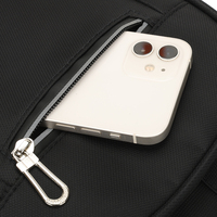 Sac à dos unisexe de luxe léger et grand format pour ordinateur portable, idéal pour les voyages d'affaires et les activités de plein air, personnalisable avec logo, imperméable et durable.