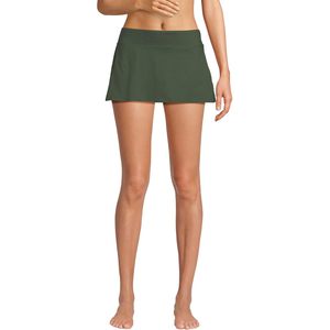 Women's Mini Swim <b>Skirt</b> <b>Elastic</b> Waist Quick Dry A-Line Woven Fabric Cover Up - Product Image 1