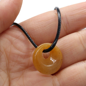 Collana con Pendenti in Cristallo Naturale 2026, Perle con Foro Eccentrico, Perle a Ruota con Foro Grande, Accessori per <span class=keywords><strong>Gioielli</strong></span>, <span class=keywords><strong>Gioielli</strong></span> Antichi - Product Image 4