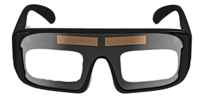 نظارات شمسية ذاتية التعتيم مزدوجة عدسة كمبيوتر إل سي دي لحماية العين نظارات لحام داكنة أوتوماتيكية للحام - Product Image 5