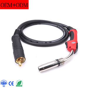 Antorcha de Soldadura <span class=keywords><strong>MIG</strong></span> Tipo <span class=keywords><strong>BINZEL</strong></span> 36KD de 4M, Antorcha de Soldadura Refrigerada por Aire con Conector Europeo MB36KD 014.0144 - Product Image 4