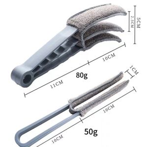 Cepillo Limpiador de Rejillas de Ventilación al por Mayor, Paño de Microfibra Lavable para Aire Acondicionado de Coche, Herramienta para Limpiar Ventiladores de Coche - Product Image 1