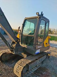 Excavadora de ruedas Volvo EC55 Original de segunda mano 5,5 Ton 0.2m3 Cubo 90% Nuevo Estado - Product Image 3