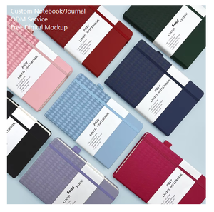 A5/A6 Đơn Giản Ngang Dòng Biểu Tượng Tùy Chỉnh Máy Tính Xách Tay Giá Trị Cao Da <span class=keywords><strong>Notepad</strong></span> Với In Phong Cách Bán Buôn - Product Image 1