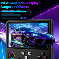 Console de jeu portable R60MAX, écran HD IPS de 6,0 pouces, lecteur de jeux rétro, appareil vidéo portable Linux, Wi-Fi, 20000 jeux intégrés