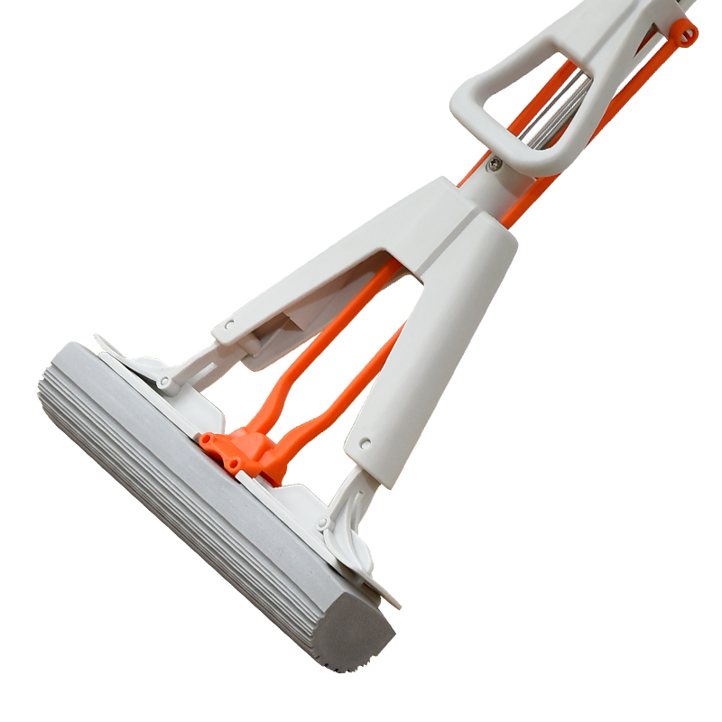 Новое поступление, твист, самосжимающаяся Складная поливинилхлоридная губка для чистки пола, швабра