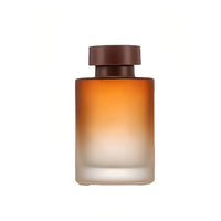 Bouteille en verre vide pour diffuseur d'aromathérapie, couleur dégradée personnalisée, 120 ml, bouchon à vis, rechargeable, pour la maison, le bureau, l'hôtel, la chambre à coucher