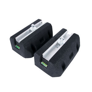 एचवीएसी सिस्टम एसी इंस्टॉलेशन एयर कंडीशनिंग बेस रबर फुट फ्लोर सपोर्ट - Product Image 5