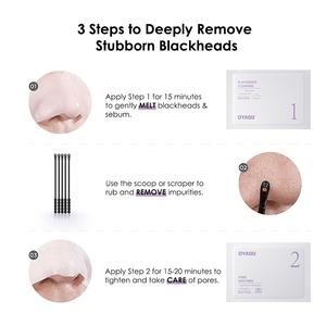 แผ่นแปะจมูกควบคุมความมันแผ่นแปะจมูกกำจัดสิวบรรเทาสิวทีโซนดูแลจมูก - Product Image 2