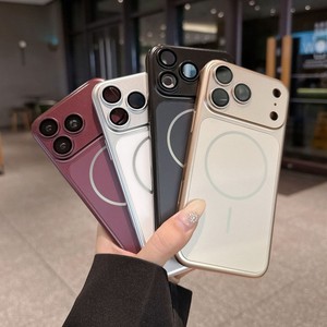 เคสโทรศัพท์แบบแม่เหล็กสีด้านดั้งเดิม รุ่น Original Color Matt Frosted Magnetic Conversion สำหรับ iPhone 18 17 16 15 Pro Max ป้องกันเลนส์ กันกระแทก ฝาหลัง - Product Image 2
