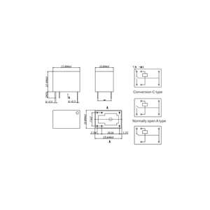 Toute marque DIL RELAY 3A/120VAC 1 x INVERTER 6Vdc - Product Image 2