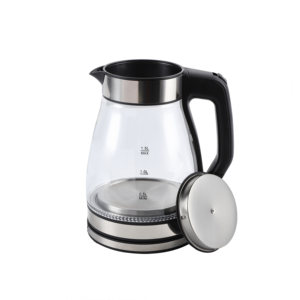 1.5L Cordless Glass <b>Kettle</b> Tea Filter <b>Temperature</b> <b>Control</b> Automatic Shut-off Blue Indicator Light-Hotel Household Use 360 - Product Image 6
