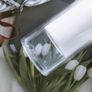 Flacon pompe sans air personnalisé pour sérum, flacon pompe rotatif 15ml 30ml 50ml, flacon sans air rond, emballage cosmétique pour soins de la peau avec pompe - Product Image 4