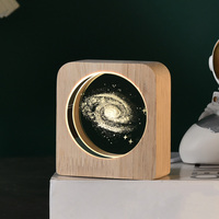 Creative 3D Veilleuse Chambre Plug-in LED Table Illusion Lampe Acrylique Cadeau