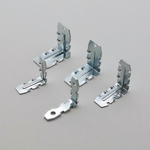 Hz Aluminum Alloy Corner Brackets 90 Degree Right Angle Connectors For Photo Frame Mirror Frame <b>Hardware</b> Accessories - Product Image 1