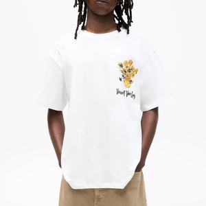 Camiseta unisex con estilo adornada con estampado de girasoles de <span class=keywords><strong>Vincent</strong></span> Van Gogh camisetas casuales de manga corta holgadas para amantes del arte - Product Image 2