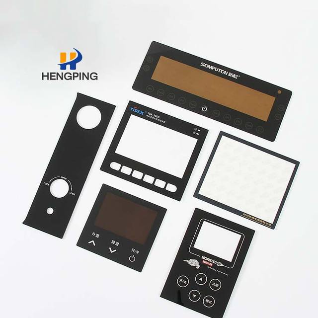 CNC Cutting Silk Screen Printing Custom Finish PMMA Panels Anti-scratch Decorative Acrylic Front Panel for Electronic