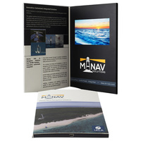 Brochure vidéo complète brochure lcd chinoise faite maison carte vidéo boîte de brochure vidéo