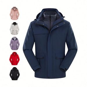 Design 3 in 1 Men's Quick-drying Thin New Softshell <b>Jacket</b> Outdoor Clothes Tactical Windproof Men's Windbreaker <b>Jacket</b> - Product Image 1