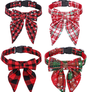 <span class=keywords><strong>Collar</strong></span> Antipérdida para Mascotas con Lazo Creativo de Nuevo Estilo, <span class=keywords><strong>Collar</strong></span> Ajustable Multicolor con Temática Navideña para Perros y Gatos, como Regalo para Dueños de Mascotas - Product Image 3