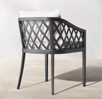 Conjunto de Mesa y Sillas de Comedor para Exteriores de Aleación de Aluminio, Resistente al Agua y a los Rayos UV, para Jardín, Patio, Villa, Hotel, Muebles de Exterior