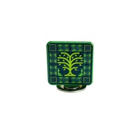 Épinglette Souvenir de la Fête Nationale d'Arabie Saoudite, Badge Métallique pour Vêtements et Autocollant de Téléphone – Meilleures Ventes