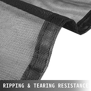 Système de couverture de camion étanche de <span class=keywords><strong>bâche</strong></span> de maille enduite de PVC noir de 10oz Teslin avec des œillets en laiton <span class=keywords><strong>pour</strong></span> camion à benne basculante ou voiture - Product Image 2