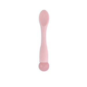 Cuchara de Maquillaje con Logotipo Personalizado, Cuchara de Silicona y Metal para Crema Facial y de Ojos, Espátula Cosmética de Silicona - Product Image 6