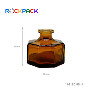 80ml sử dụng nhà fireless hương liệu rỗng nho dễ bay hơi hương thơm hình lục giác sậy khuếch tán chai - Product Image 3