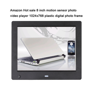 Hot Selling 8 Inch Digital Picture <b>Frame</b> with Remote Control Motion Sensor Photo/Video/Music <b>Play</b> Function Clock - Product Image 2