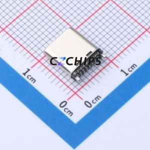 TC-005 USB Connector SMD Connector ( Connector Type: Type-C )( Gender: Male )( Mounting Type: Vertical Mount ) - Product Image 2