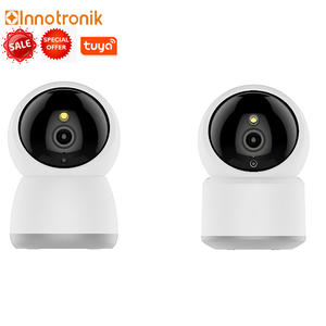 Cámara IP Innotronik de Nuevo Diseño, 4MP, Interior, Mini, Inteligente, Visión Nocturna, PTZ, WiFi, Seguimiento Automático, para la Aplicación Tuya, <span class=keywords><strong>Google</strong></span> Alexa - Product Image 3