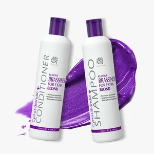 CYNOS private brand best blonde shampoo remove brassiness Silver Shampoo Purple shampoo