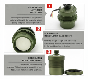 GUT740 4-20mA Wide-range Ultrasonic <b>Sensors</b> for <b>Liquid</b> Management - Product Image 5