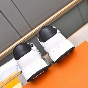 MOOM Evergreen Luxury Hommes Casual Chunky Trendy Semelle épaisse en cuir de vache Semelle extérieure en caoutchouc Fermeture de chaussette Motif de griffonnage Toutes les chaussures - Product Image 6