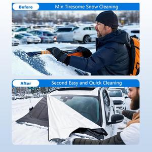 Funda para Parabrisas de Coche Zhuji (Jinhua), Extra Grande, de Tela Oxford, Impermeable, Previene Nieve y Hielo, Tipo con Abrazadera para Puerta - Product Image 4