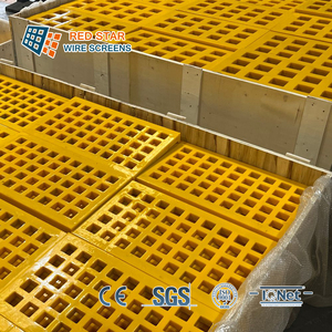 Grilles linéaires haute performance en polyuréthane de 50 mm à fentes allongées, bonne <span class=keywords><strong>élasticité</strong></span>, certifiées ISO CE, pour <span class=keywords><strong>matériaux</strong></span> concassés - Product Image 3