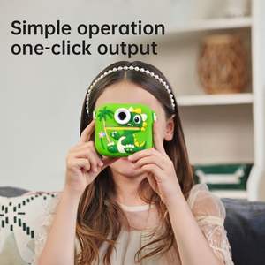 Cámara Instantánea para Niños con Doble Lente y Diseño de Astronauta y Dinosaurio de Dibujos Animados, Regalos de Cumpleaños para Niños y Niñas - Product Image 4