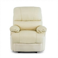 Fauteuil de massage chauffant à 8 points de vibration de style contemporain, canapé de salon