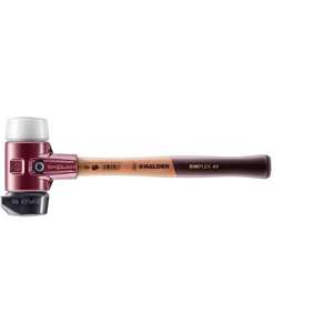 Halder-3027.280 Simplex Soft-Face mallets ส่วนประกอบของยางที่มี 'stand-up''/superspastic พร้อมตัวเรือนเหล็กหล่อและ High-Qu - Product Image 1