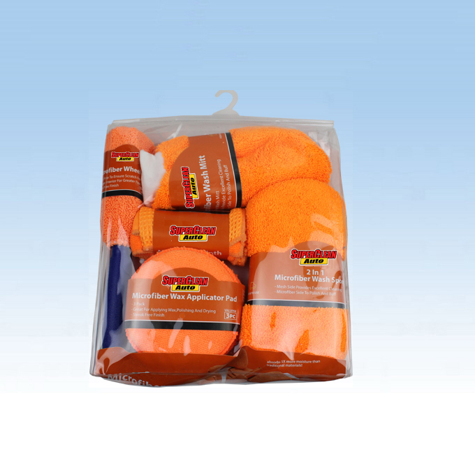 Коврик для мытья автомобиля, варежка для мытья автомобиля, комплект для мытья автомобиля из микрофибры