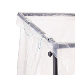 מעמד לשקיות אשפה JH-Mech בנפח גדול, מתקן נייד לאיסוף מיחזור, עשוי פלדה איכותית ויציבה. - Product Image 5