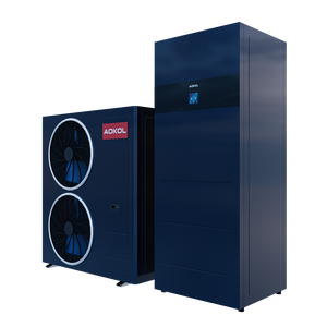 Pompa di Calore Monoblocco Aria-Acqua Inverter EVI A+++ da 15kW R290 con Acqua Calda a 75°C per Uso Domestico, Raffreddamento, Riscaldamento, ACS e Modulo Idraulico in Metallo - Product Image 3
